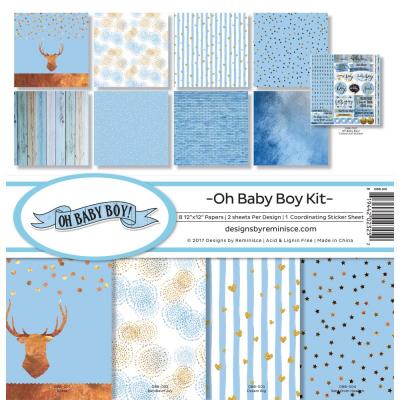 Reminisce Collection Kit - Oh Baby Boy